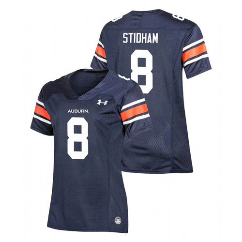 Women's Navy Auburn Tigers Jarrett Stidham Replica Football Jersey