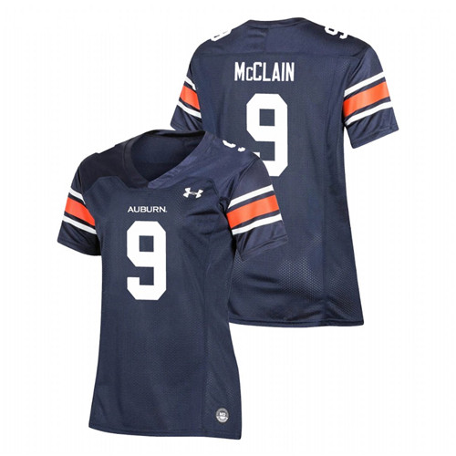 Women's Navy Auburn Tigers Zakoby McClain Replica Football Jersey