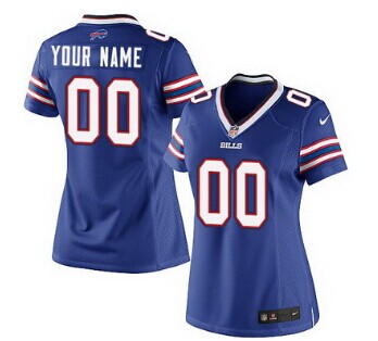 Women's Nike Buffalo Bills Customized Light Blue Jersey