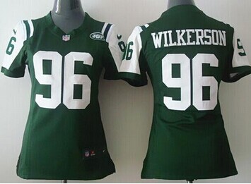 Women's Nike Jets #96 Muhammad Wilkerson Green Team Color NFL Elite Jersey