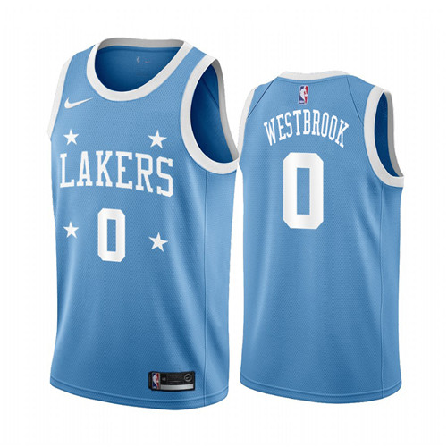 Women's Nike Lakers #0 Russell Westbrook Women's Blue Minneapolis All-Star Classic NBA Jersey