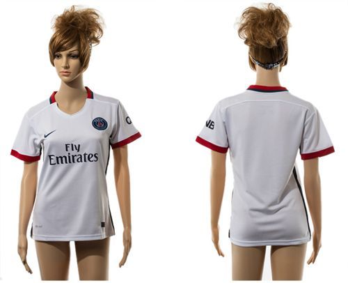 Women's Paris Saint-Germain Blank Away Soccer Club Jersey