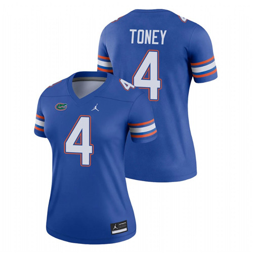 Women's Royal Florida Gators Kadarius Toney College Football Legend Jersey