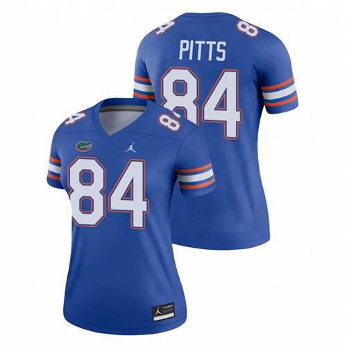 Women's Royal Florida Gators Kyle Pitts College Football Legend Jersey