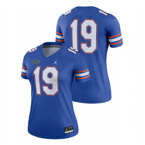 Women's Royal Legend Florida Gators Football Jersey