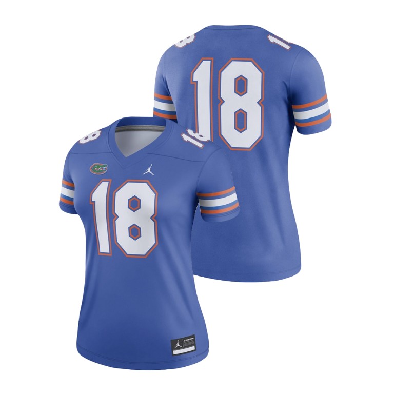 Women's Royal Nike College Football Florida Gators 2018 Game Jersey