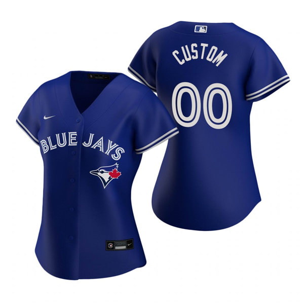 Women's Toronto Blue Jays Custom Nike Royal Cool Base Jersey