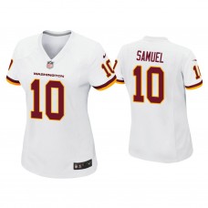 Women's Washington Football Team #10 Curtis Samuel White Game Jersey