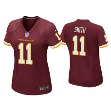 Women's Washington Football Team #11 Alex Smith Burgundy Game Jersey