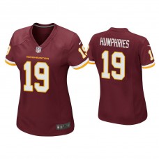 Women's Washington Football Team #19 Adam Humphries Burgundy Game Jersey