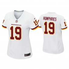 Women's Washington Football Team #19 Adam Humphries White Game Jersey