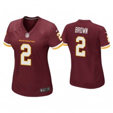 Women's Washington Football Team #2 Dyami Brown Burgundy Game Jersey