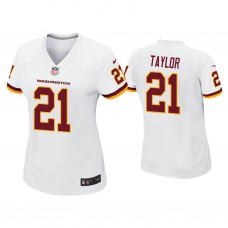 Women's Washington Football Team #21 Sean Taylor White Game Jersey