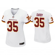 Women's Washington Football Team #35 Ronald Darby White Game Jersey