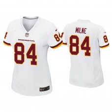 Women's Washington Football Team #84 Dax Milne White Game Jersey