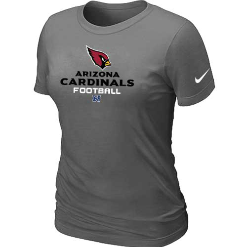 Women Arizona Cardicals Deep Grey T-Shirt
