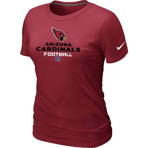 Women Arizona Cardicals Red T-Shirt