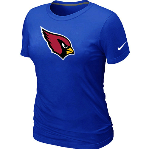 Women Arizona Cardinals Blue T-Shirts