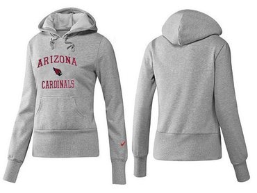 Women Arizona Cardinals Logo Pullover Hoodie-- (15)