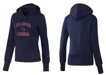 Women Arizona Cardinals Logo Pullover Hoodie-- (18)