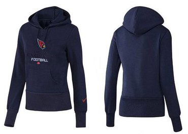 Women Arizona Cardinals Logo Pullover Hoodie-- (37)
