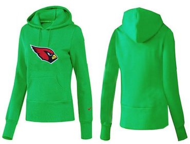Women Arizona Cardinals Logo Pullover Hoodie-- (6)