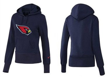Women Arizona Cardinals Logo Pullover Hoodie-- (8)