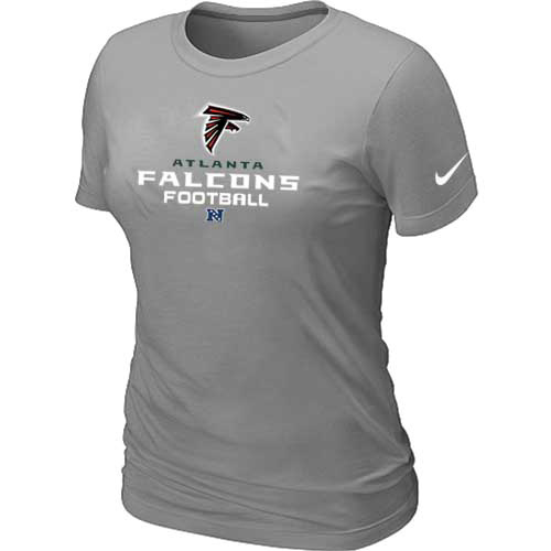 Women Atlanta Falcons light grey T-Shirt