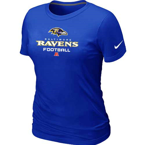 Women Baltimore Ravens blue T-Shirt