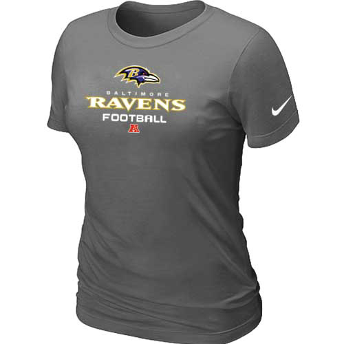 Women Baltimore Ravens deep grey T-Shirt
