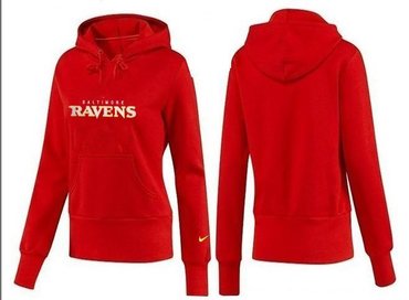 Women Baltimore ravens Logo Pullover Hoodie-- (43)