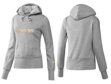 Women Baltimore ravens Logo Pullover Hoodie-- (46)