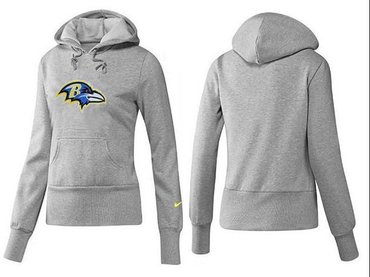 Women Baltimore ravens Logo Pullover Hoodie-- (6)