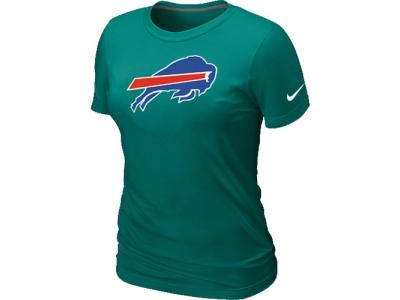 Women Buffalo Bills L.Green Logo T-Shirt
