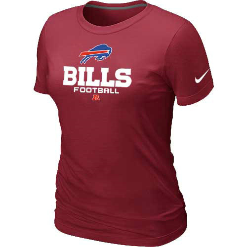 Women Buffalo Bills red T-Shirt
