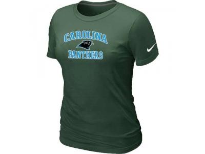 Women Carolina Panthers Heart & Soul D.Green T-Shirt