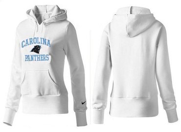 Women Carolina Panthers Logo Pullover Hoodie-- (10)