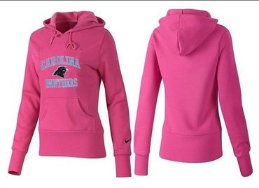 Women Carolina Panthers Logo Pullover Hoodie-- (17)