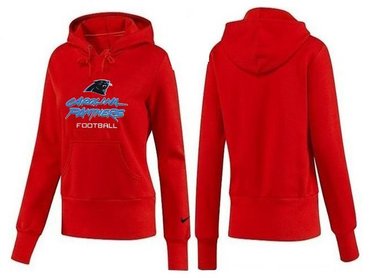 Women Carolina Panthers Logo Pullover Hoodie-- (24)