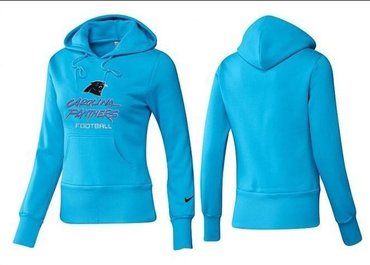Women Carolina Panthers Logo Pullover Hoodie-- (26)