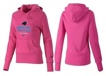 Women Carolina Panthers Logo Pullover Hoodie-- (34)