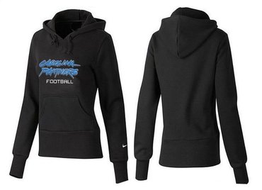 Women Carolina Panthers Logo Pullover Hoodie-- (48)