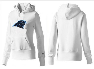 Women Carolina Panthers Logo Pullover Hoodie