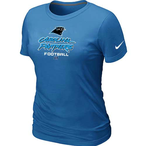 Women Carolina Panthers light blue T-Shirt