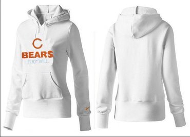 Women Chicago Bears Logo Pullover Hoodie-- (20)