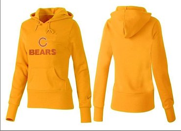 Women Chicago Bears Logo Pullover Hoodie-- (55)