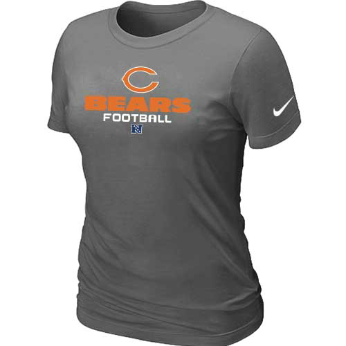 Women Chicago Bears deep grey T-Shirt