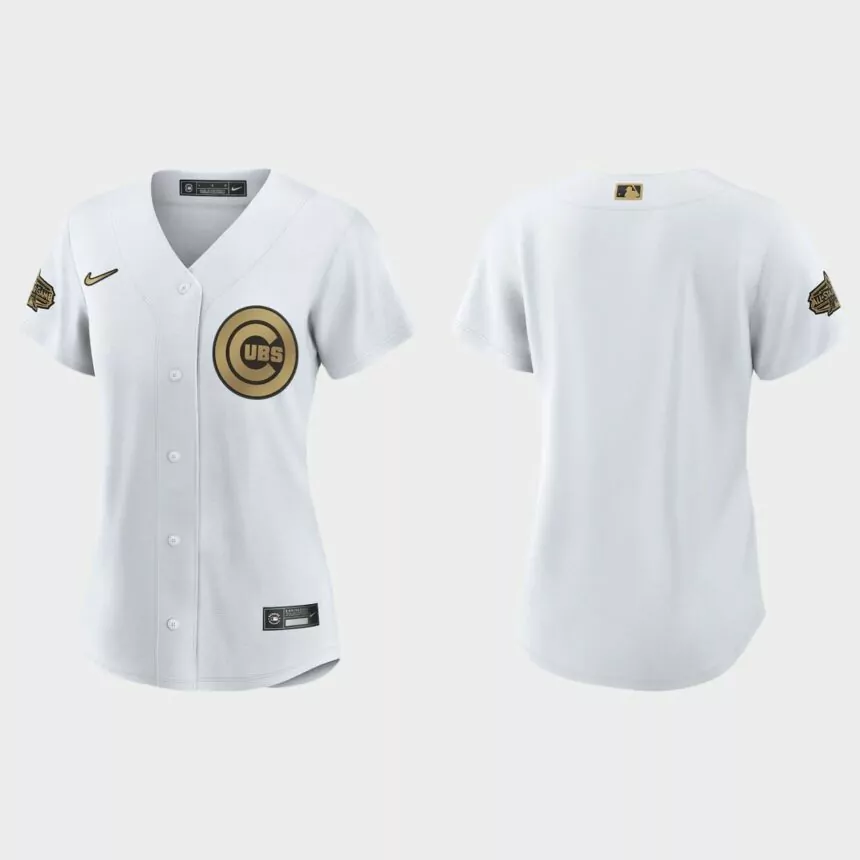 Women Chicago Cubs White 2022 MLB All-Star Game Replica Jersey