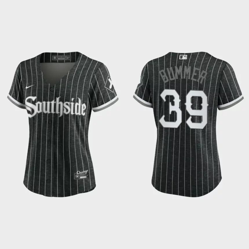 Women Chicago White Sox Aaron Bummer Black City Connect Replica Jersey