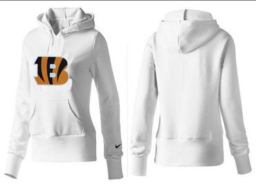 Women Cincinnati Bengals Logo Pullover Hoodie